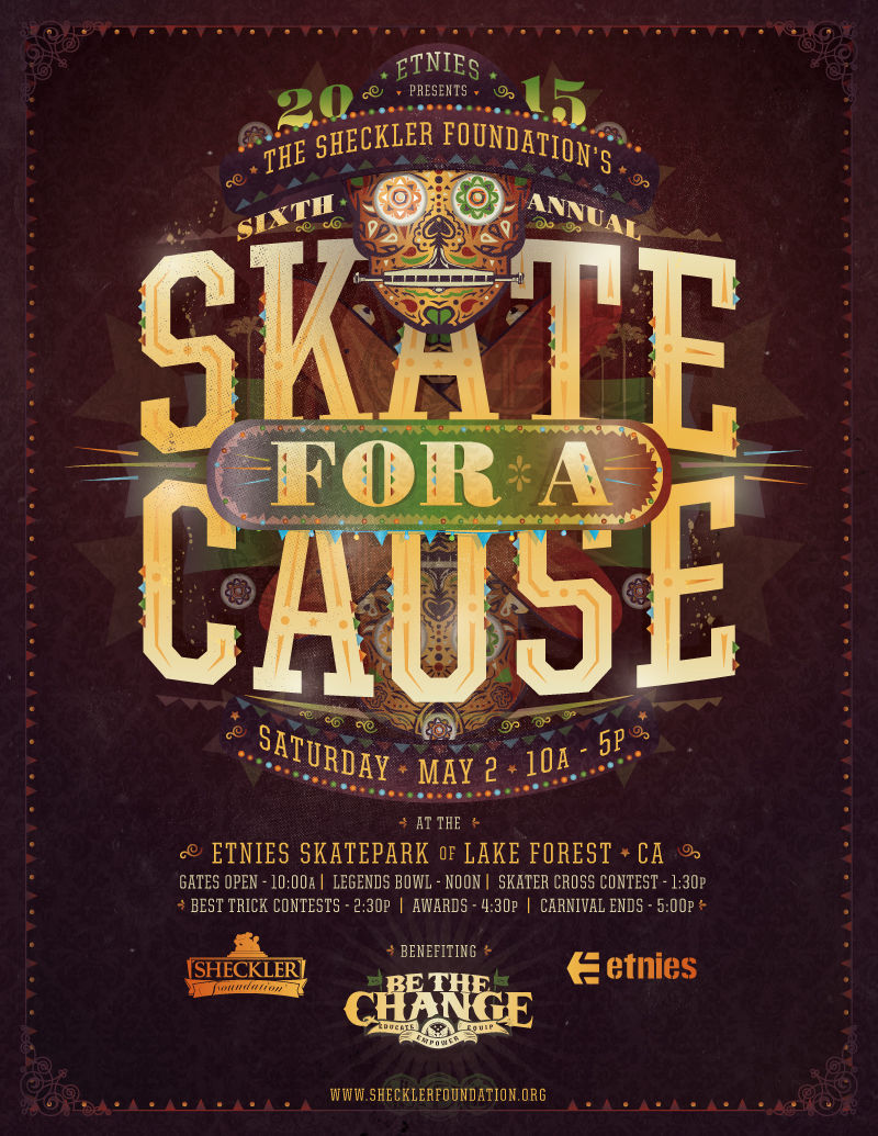 6th Annual SKATE FOR A CAUSE May 2, 2015